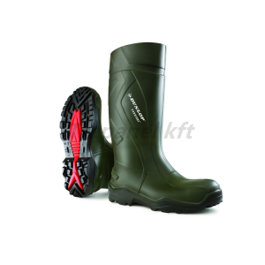 DUNLOP PUROFORT PLUS acélos poliuretán zöld csizma